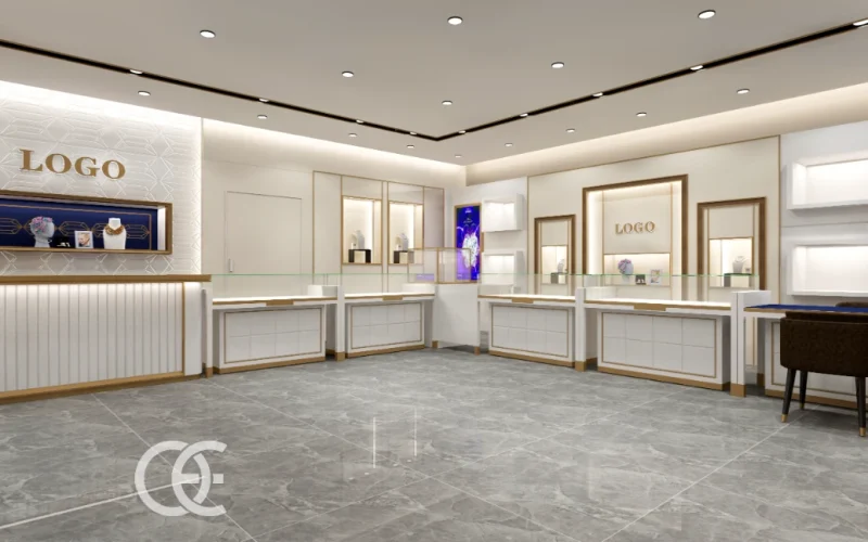 Takı Mağazası Modüler Perakende Tasarımı