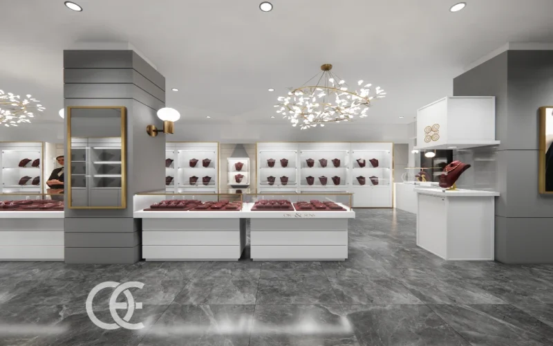 Takı Dükkanı Mağaza Cephe Modüler Fikirler