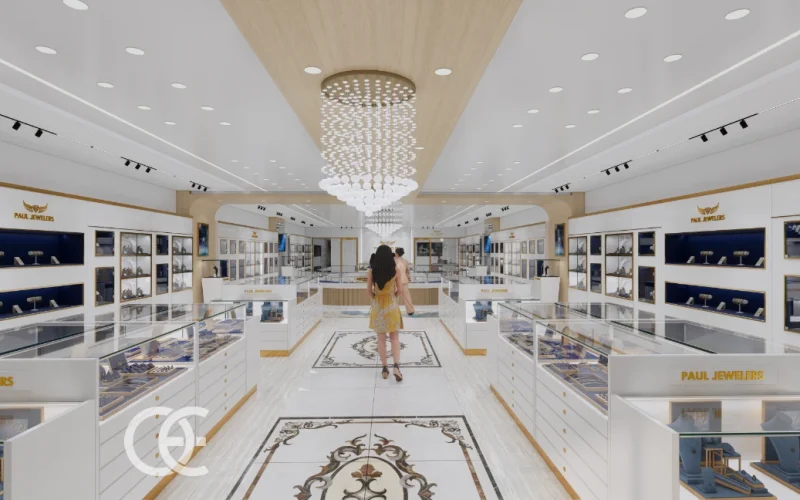 Jewelry Boutique Interior Modular Design 6