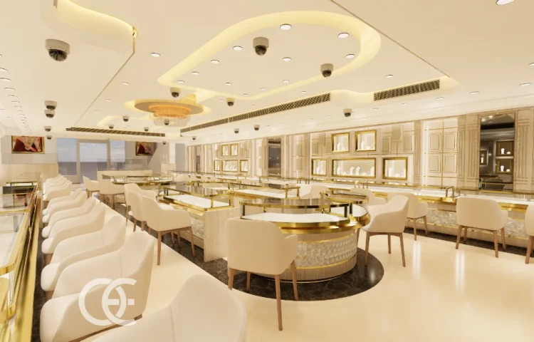 Jewelry Boutique Modern Ring Layout