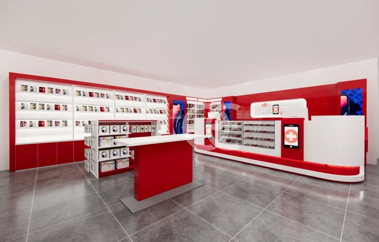 تصميم أثاث عرض مضاء بشرائط LED 3 (1)