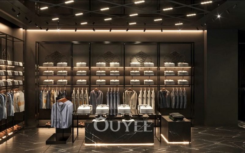 Mens Clothing Store Interior Ideas & Custom Display Fixtures (8)