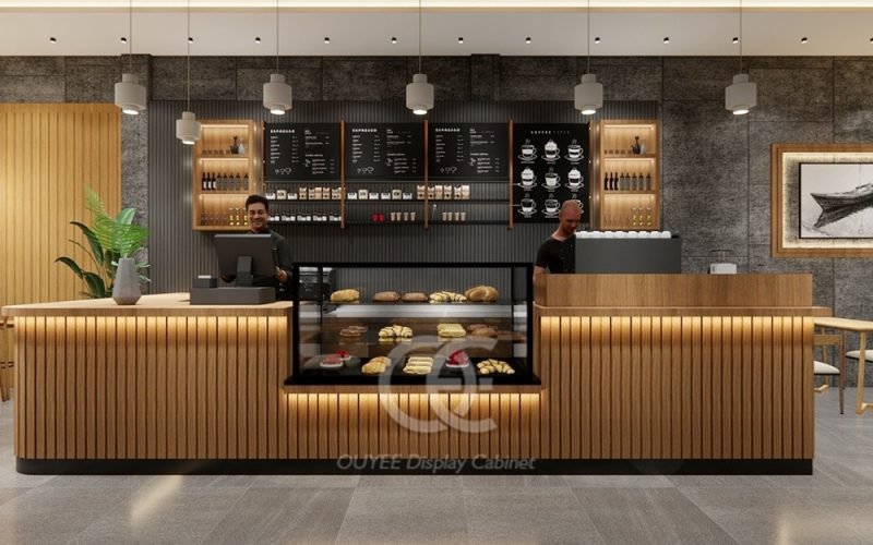 Modern Coffee Shop Interior Design & Custom Fixtures Manufacturers (2)