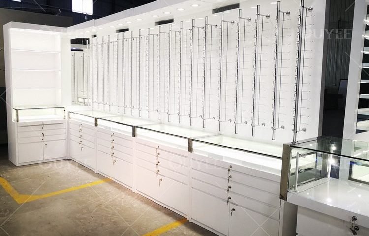 Perakende Mağazaları İçin Modern Gözlük Teşhir Dolapları (7)