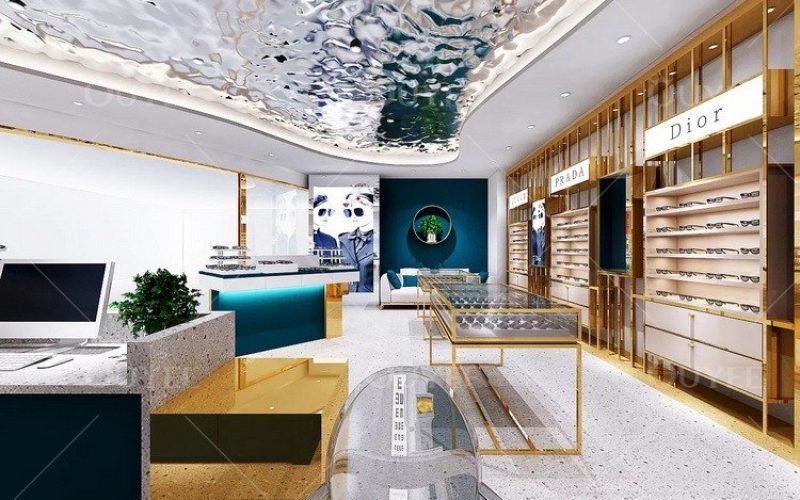 Diseño de interiores de tienda óptica 3D (4)
