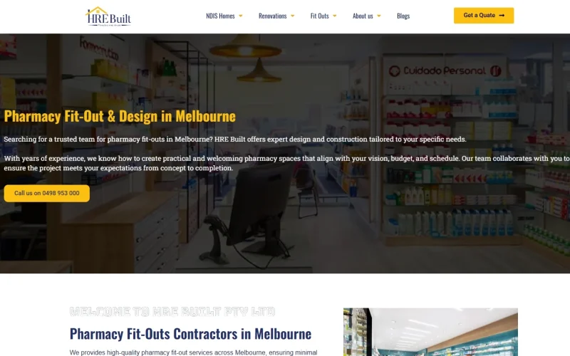 Eczane Tasarımı - HRE Built