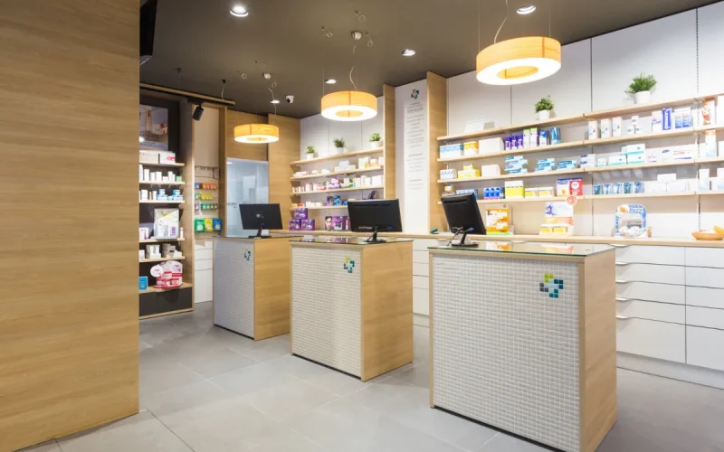 Pharmacy Store Fixtures Design (4)