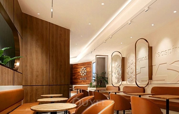 Conception de kiosque à café d’angle (6)