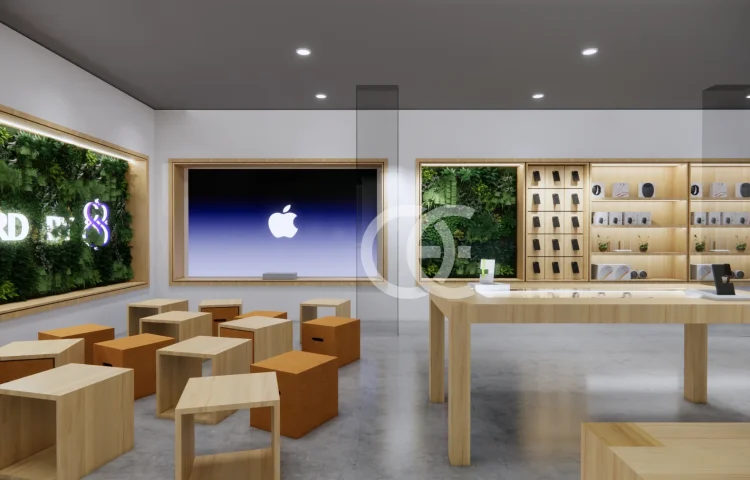 رف عرض لعرض حافظات iPhone 4 (1)