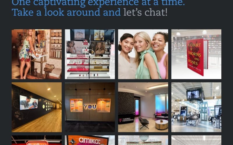 La homepage del design retail di bellezza del Gruppo Bernard